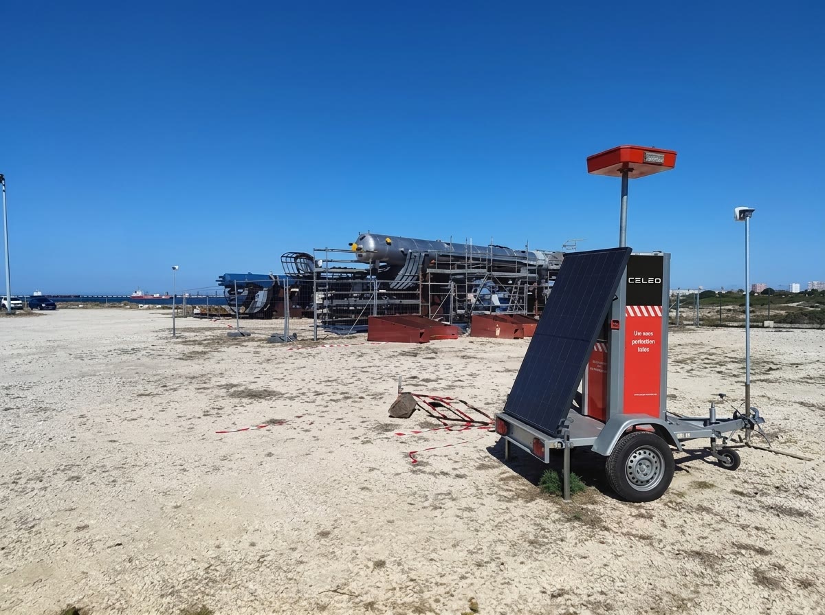 CELEO Mobile, mini-tour solaire sur remorque