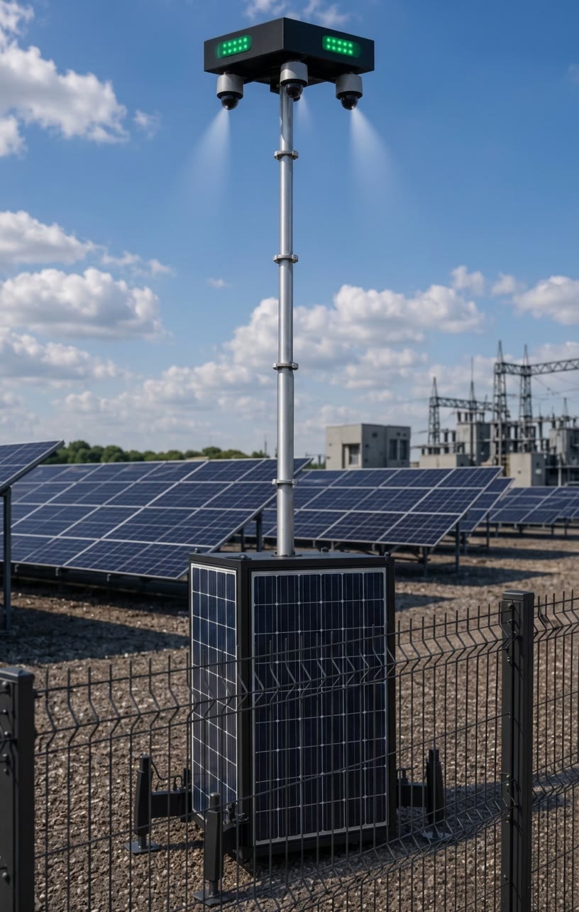 CELEO Solar déployée sur un site isolé